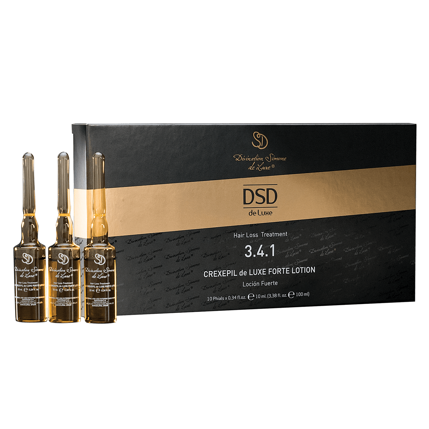 3.4.1 CREXEPIL DE LUXE FORTE LOTION (10 phials)